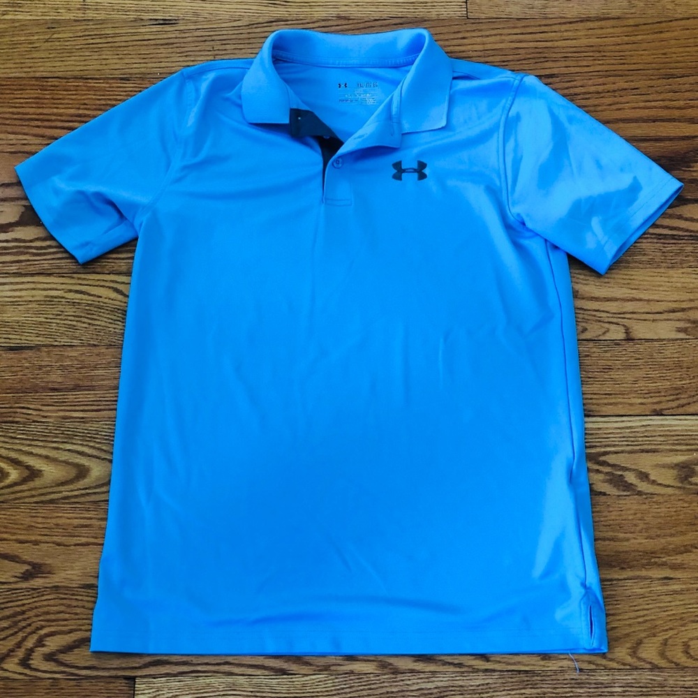 Under Armour Light Blue Polo